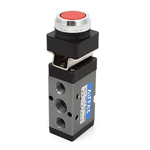 Vanne pneumatique bouton poussoir MSV-86522EB pour commande de vérin mécanique - 2