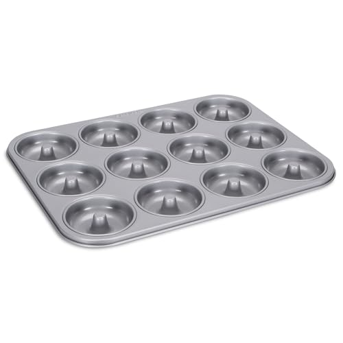 Städter we love baking Donut Backform für 12 köstliche Donuts, 35 x 27 cm, Antihaftbeschichtung & PFAS-frei, hochwertige Metallform für unvergesslichen Backspaß