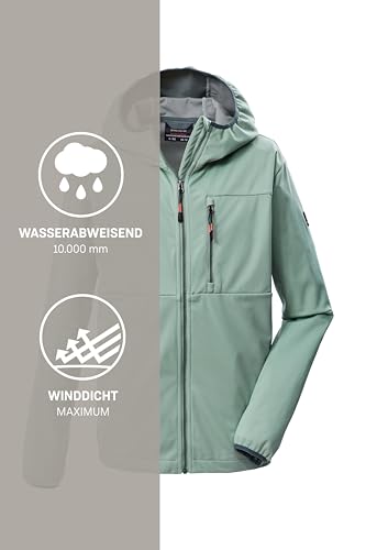 Veste softshell garçon Killtec Kos 124 coupe-vent et imperméable - 6