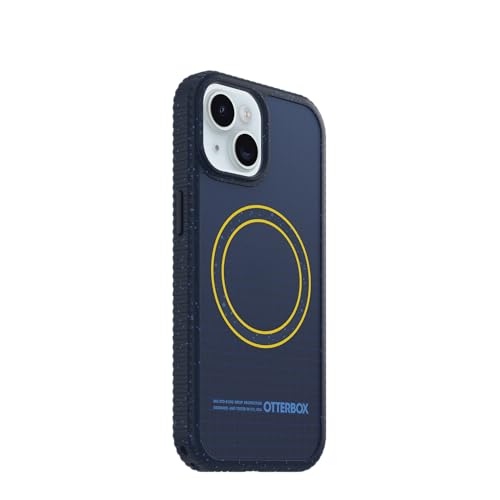 OtterBox Sole Series Phone Case for iPhone 13, iPhone 14, iPhone 15, iPhone 16e, iPhone 17e - Real Quiet - Grippy iPhone Case, Protective Phone Case with Strap, Magsafe Blue by OtterBox - Used condition - Image 4