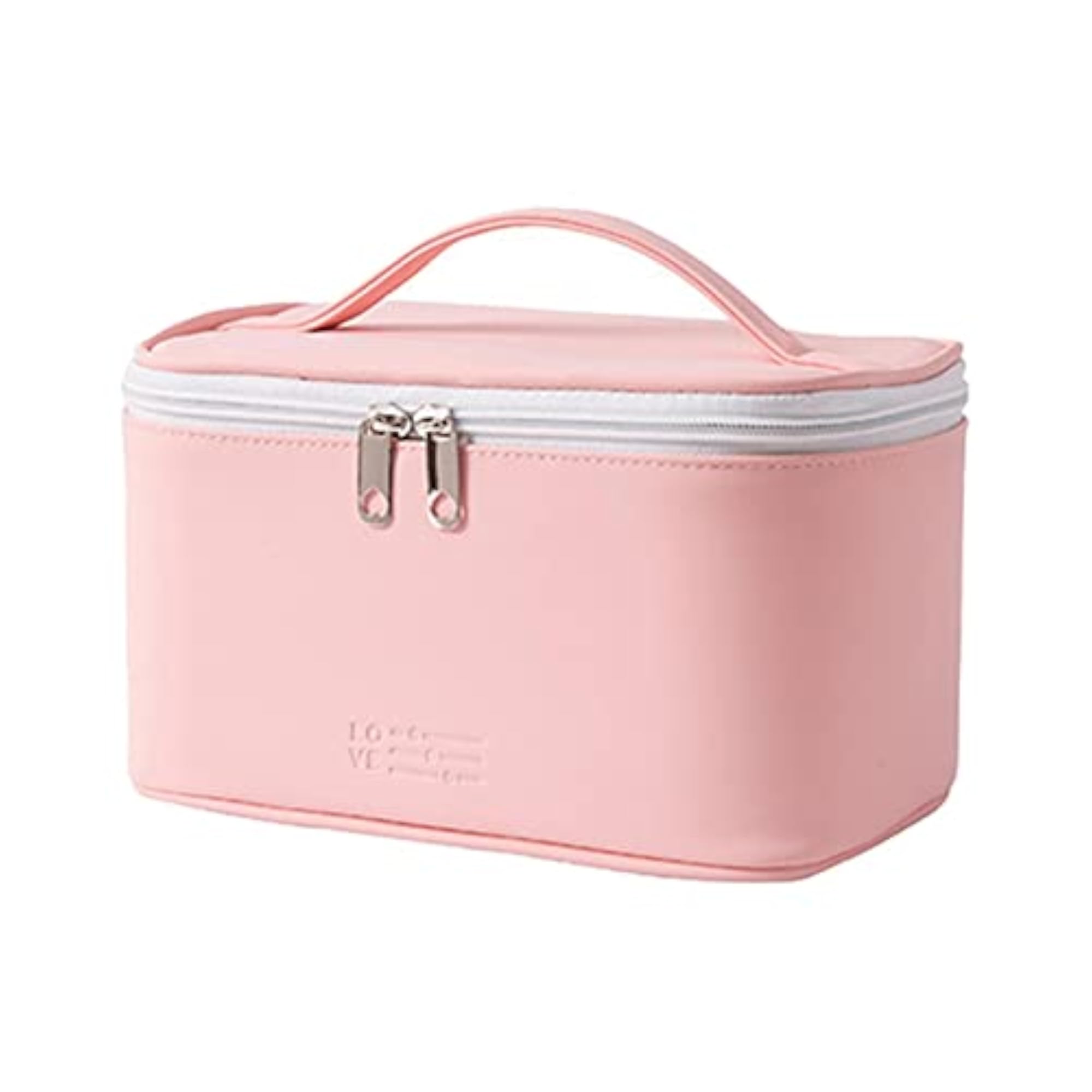 Washable Makeup Bag Toiletry Kit for Travel, Pink