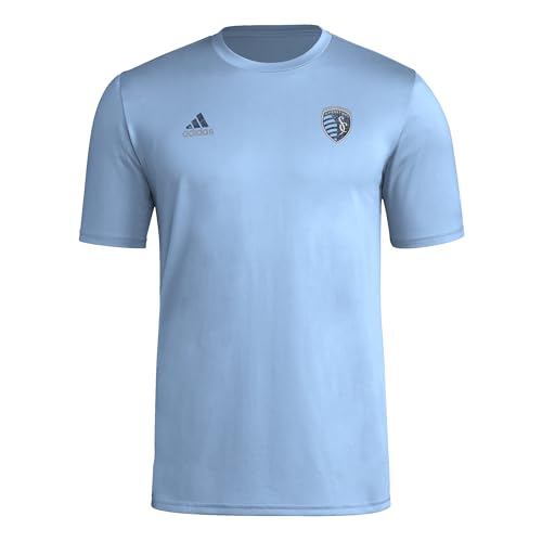 Image of adidas Men's Inter Miami CF Local Pop Short Sleeve Pre-Game T-Shirt