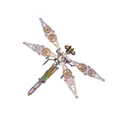 Puzzle 3D métal libellule steampunk kit de construction insectes