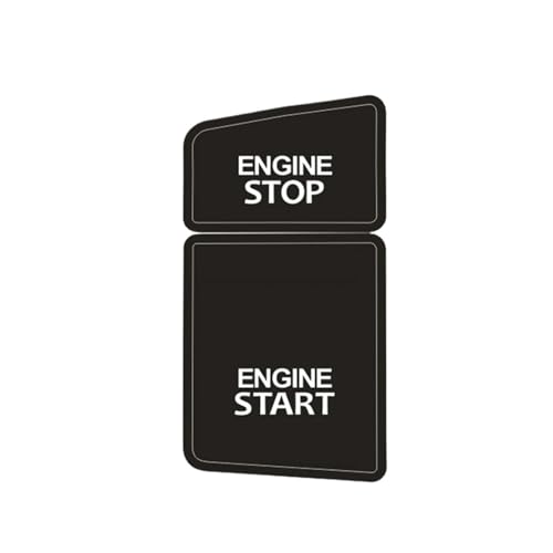 Autocollant bouton démarrage Audi C5 A6L noir mat intérieur