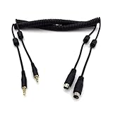 media interface kabel audi Spiralkabel hält Dinge schön und ordentlich, indem Knoten und Knicke verhindert werden.