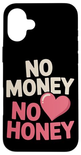 No Money No Honey�m�[�E�}�l�[�E�m�[�E�n�j�[����Ȃ����̂��Ƃ킴�p�[�e�B�[ �X�}�z�P�[�X iPhone 16 Plus �p