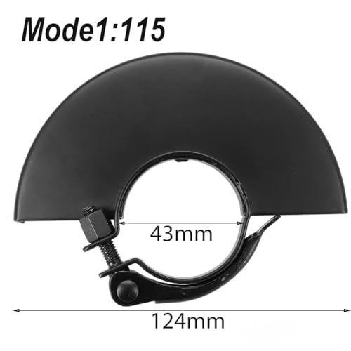 Protection meuleuse d'angle 100 mm pour éviter les projections d'étincelles au visage