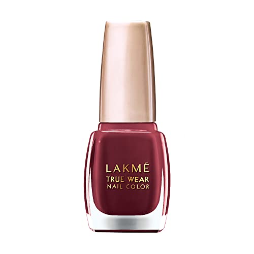 Image of Lakme True Wear Nail Color, Reds & Maroons D417, 9 ml