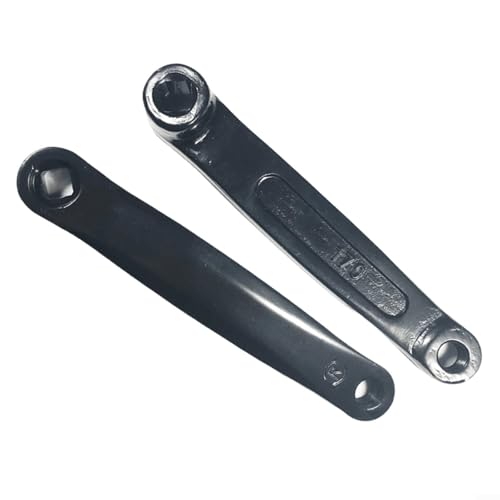 Pédalier d'exercice pour vélo long 170 mm trou carré 13x13 mm
