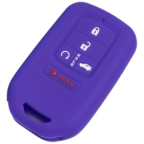 LIUNIAN - Funda de Silicona para Llave de Coche Funda para Mando a Distancia - Apto para Honda Accord Pilot Civic 2018 2019 2022