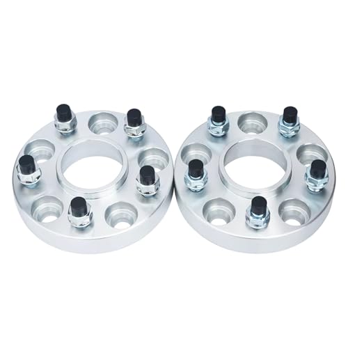 Spacer de roue pour Dodge : lot de 2 entretoises 15mm 5x114.3 pour élargissement de voie efficace