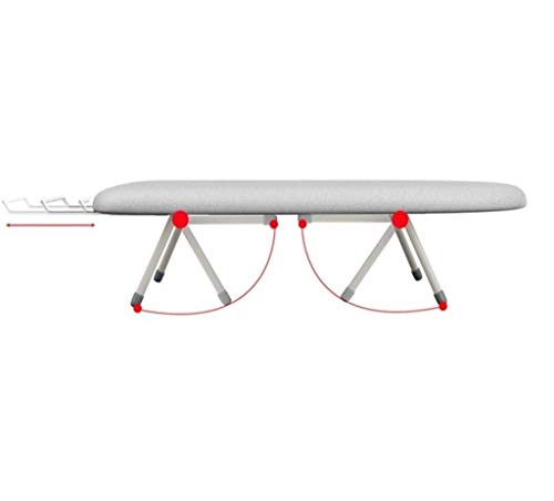 Mini planche à repasser pour vestiaire table compacte 60x36cm