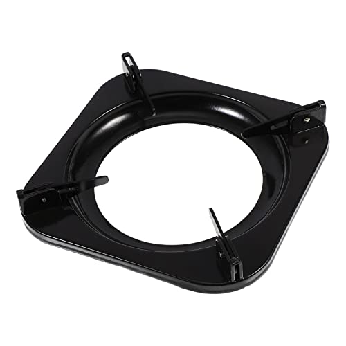 IMIKEYA Soporte para Cocina De Gas 125mm, Rejilla De Sujeción Multifuncional Antideslizante para Estufa, Bastidor Resistente De Acero Inoxidable para Ollas, Accesorio para Cocina Doméstica