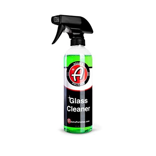 Adam’s Polishes Glass Cleaner – Steak Free Car Wash Window Cleaner, All-Natural Streak Free Formula For Car Cleaning, Safe On Tinted & Non-Tinted Glass, Won’t Strip Car Wax or Coating