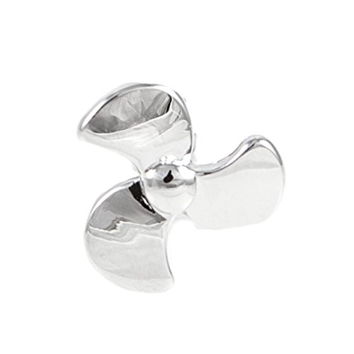 MRCUFF Propellor Propeller Ship Boat Pair of Cufflinks in a Presentation Gift Box & Polishing Cloth