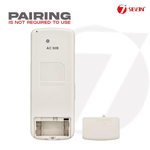 Image of 7SEVEN Compatible Daikin Ac Remote Original Model BRC4C151 Air Conditioner Suitable for Split or Window Exactly Match Each Key of Remote with Original remotes Control use New AAA Alkaline Batteries.