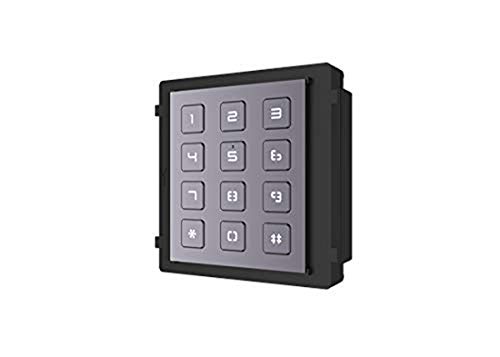 Digital Technology DS-KD-KP - Interkom-System-Zubehör (Tastatur, Schwarz, Grau, Hikvision, IK07, -40-60 °C, 98,5 mm)