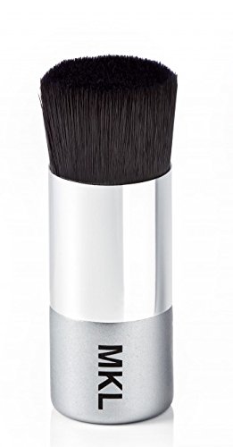 MKL Pennello Cosmetico Argento Fibra Poliester Per Foundation