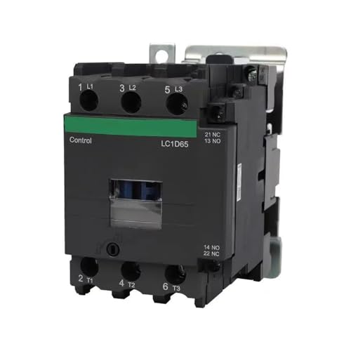 Contacteur CA tripolaire LC1D95 110V noir stop aux arcs électriques armoire