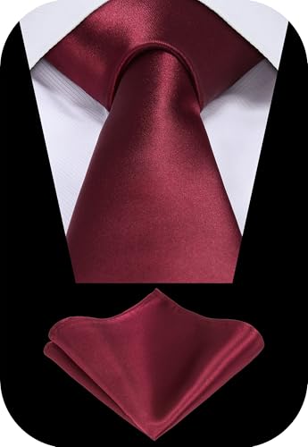 Image of Tie G .5pcs Tie set in a gift box : Tie sets : Solid color Neck tie,Satin Bow tie,Pocket Square, Lapel, Cuffs link