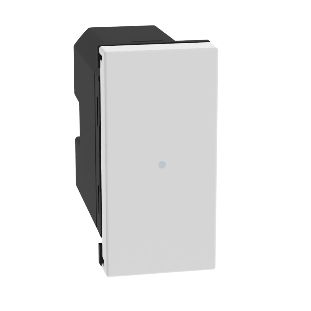 Commande intelligente sans fil BTICINO MatixGO JW4574CWI Blanc 1 module