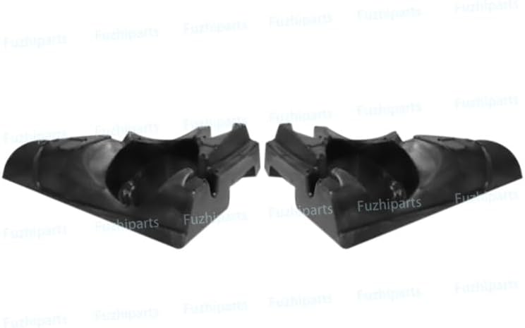 1 Pair Car Front Left and Right Door Tweeters Triangle Speakers Cover Panel Trim Frame Mount for BMW 3 Series E92 E93 2006 07 08 09 10 11 12 13