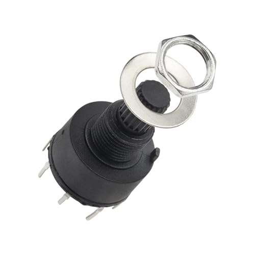 Interruptor rotativo de 16 mm para personalizar modos de funcionamiento en electrónica DIY 5