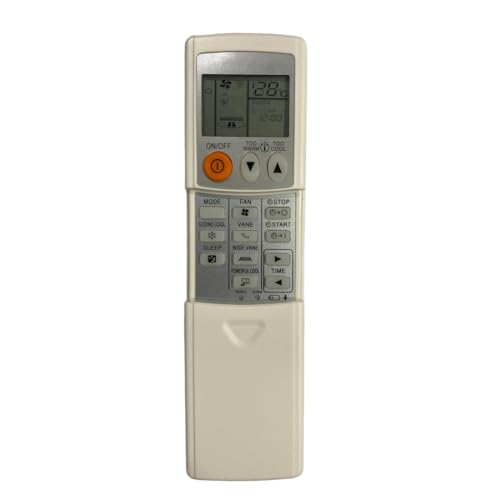 Image of Upix AC Remote No. 56A (No Backlight), Compatible /Replacement for Mitsubishi AC Remote Control (Exactly Same Remote Will Only Work)