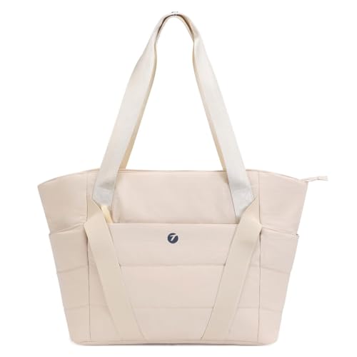 Bolsa deportiva de viaje beige ideal para tus escapadas de fin de semana y entrenamientos