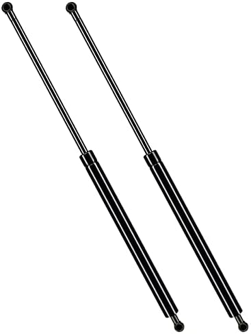 28 inch 200lb/890N Gas Strut Shock for Snowmobile Clam Shell Trailer Roof Top Cap Lid Queen Murphy Bed Tonneau Cover Hatch Boat Heavy Steel Door Custom Window Lift Replacement Parts, Set of 2 HUOPO