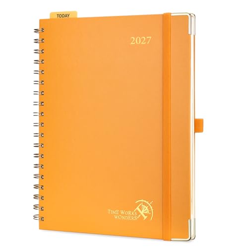 Planificador 2027 agenda anual calendario de oficina organizador de tareas personales