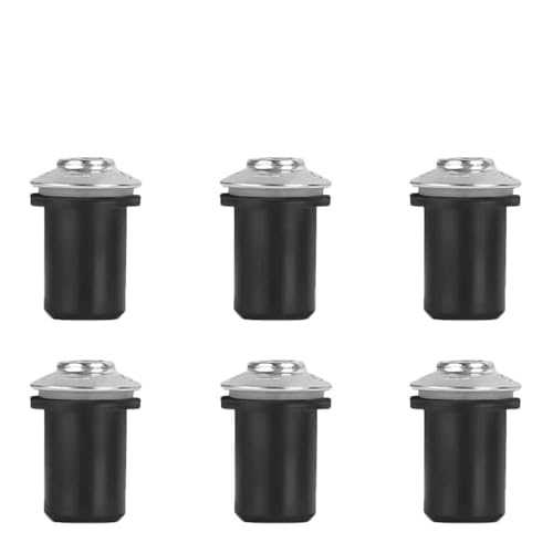 Tornillos parabrisas motocicleta cúpula repuesto accesorios acero plata 6 uds