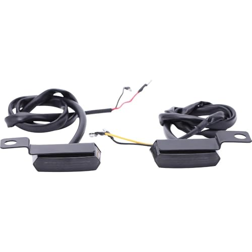 Luces de intermitentes para motocicleta con freno trasero para manillar en motos calle y cruisers