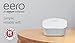 Amazon eero mesh wifi router - Supports internet plans up to 550 Mbps, Coverage up to 1,500 sq. ft., 1-pack