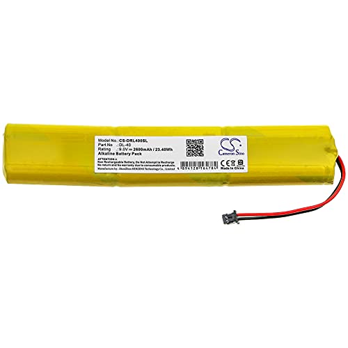 LEBEE Compatible with Battery Best 100178, C83511, DL-18, DL-40, PT00213, SDDC-A118 Stanley Security Systems 30HZ, Stanley Security Systems 35HW 2600mAh