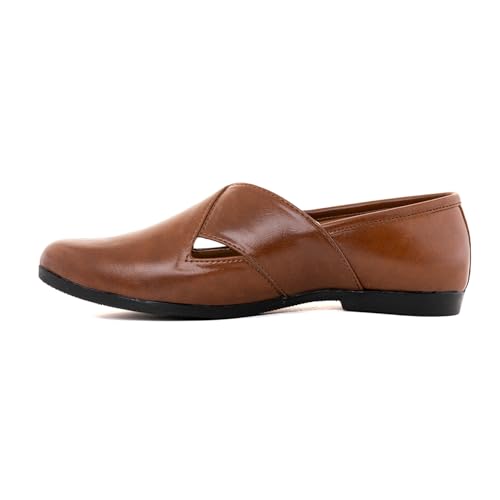 Image of Khadim's Lazard Peshawari Ethnic Shoe for Men