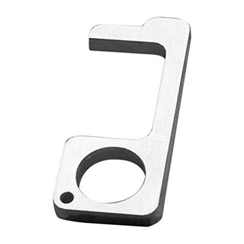 Mildily - Llavero con abridor de manos, higiénico manos y abrepuertas antimicrobianos