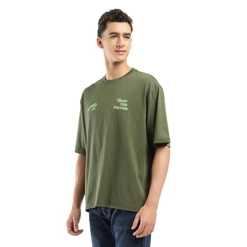 Image of Levi's Men's Solid Loose Fit T-Shirt