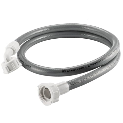 Mangueira de Entrada Máquina de Lavar 1 Metro com Filtro Universal - Original – Compatível Brastemp Electrolux Consul Tanquinho Lava Louças – Mangueira Lavadora Reforçada Conexão 3/4