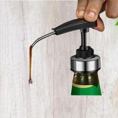 家用蚝油挤压神器通用不锈钢耗油按压嘴手压专用压嘴神器 Household Cleaning，Kitchen Storage Essentials image 3