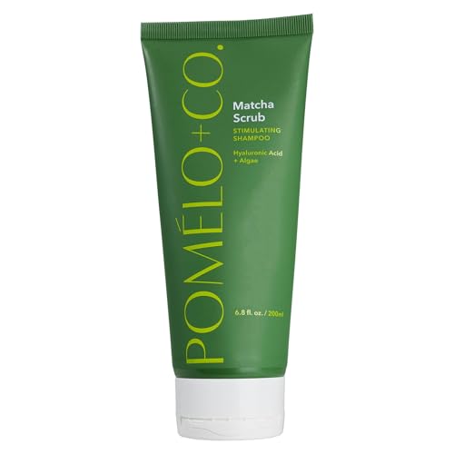 Shampooing exfoliant Matcha Scrub Pomelo+Co 200ml soin purifiant cuir chevelu