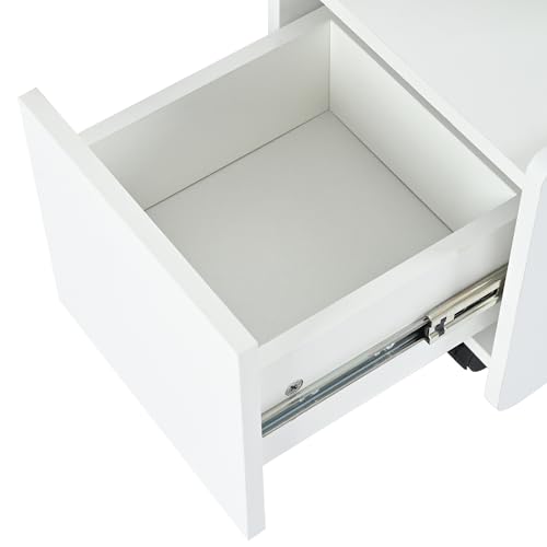 Chariot de rangement multifonction blanc pour libérer l'espace du salon avec élégance - 6