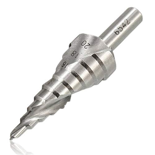 Generic Hss Hex Shank Spiral Groove Step Cone Drill Bit Hole Cutter (B07MN8HSXY) Amazon Price History, Amazon Price Tracker