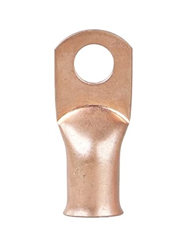 Cosse de câble de batterie robuste en cuivre pur 2/0 AWG pour une conductivité maximale