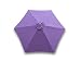 9ft Umbrella Replacement Canopy 6 Ribs in Purple (Canopy Only)