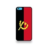 Compatible con: iPhone 5 C LD coqip5c_7 Funda Carcasa Protectora para iPhone 5C con de la Bandera de Angola