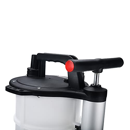 Btshub 9 Liter Fluid Evacuator Manual Oil Changer Vacuum Hand Operated Engine Oil Change Fluid Extractor Pump Tank #TOP7