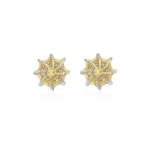 Puces Parapluie Or Deux Couleurs Évitez les Allergies avec ces Boucles 10 mm Femme