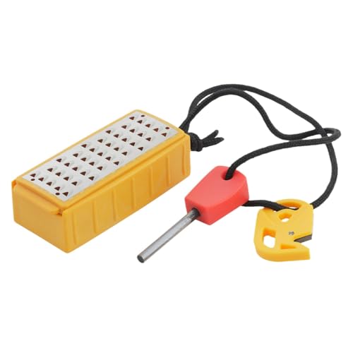 FGUUTYM Magnesium Fire Starter Waterproof Backcountry Camping Hiking Hunting Backpacking Outdoor Survival Fire Starter Kit PackPal TinderMaker Ultralight Backpack Equipment - Image 2