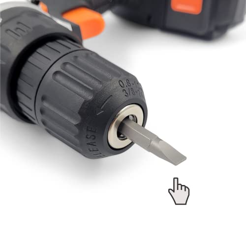 1/4 Hex Screwdriver Bit Set For Drill - Double Ended Driver For Phillips And Slotted Screw (3-Pack) (2 Inches (Short)) #TOP2